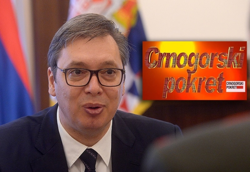 Aleksandar Vučić, Crnogorski pokret