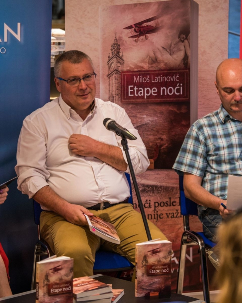 Održana promocija novog romana Milo&scaron;a Latinovića: Etape noći