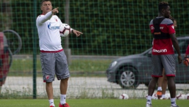 Trener Crvene zvezde Vladan Milojević