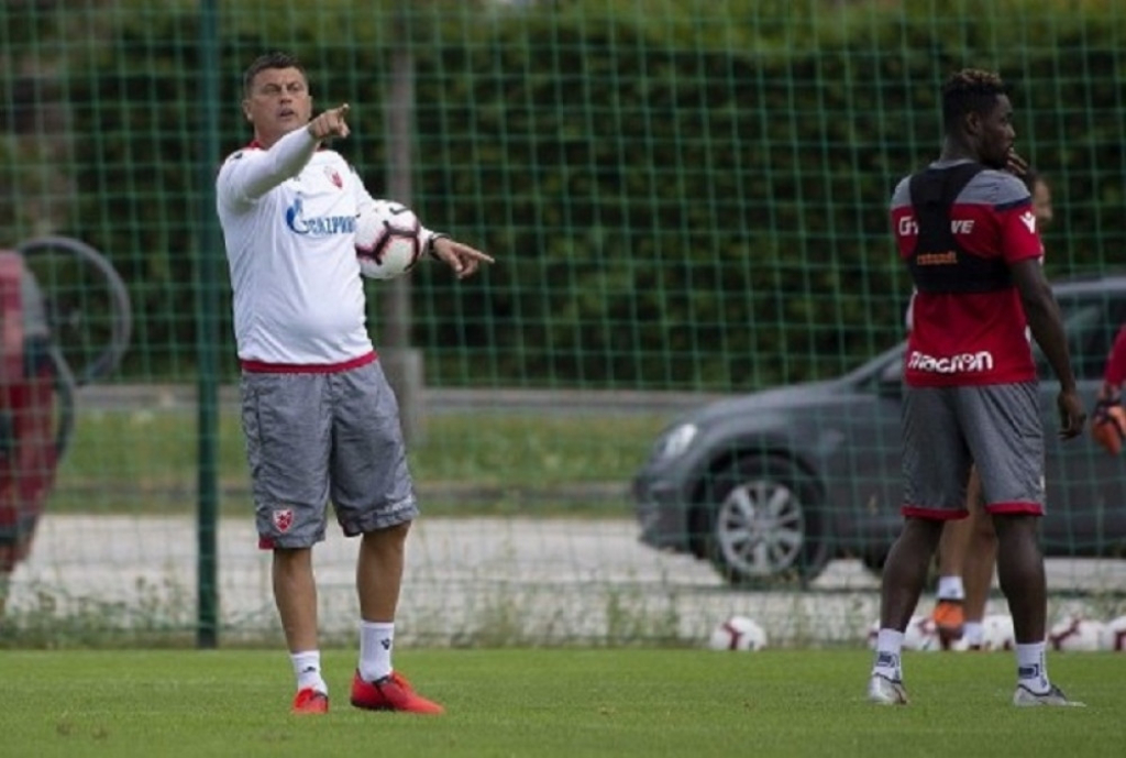 Trener Crvene zvezde Vladan Milojević