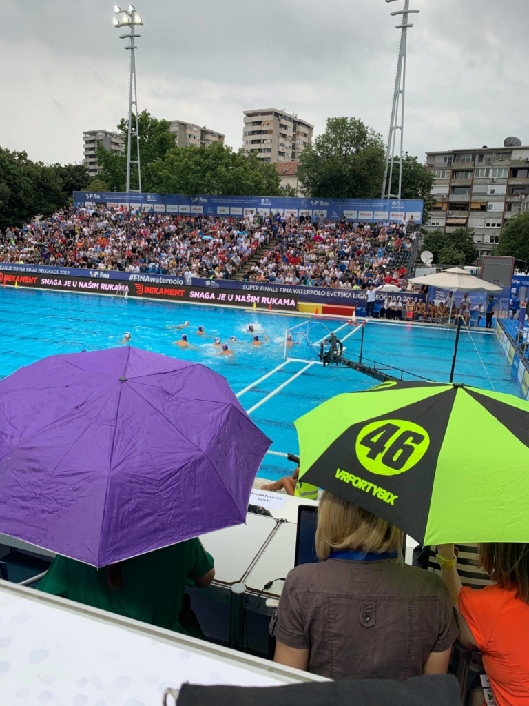 kiša je krenula na Tašmajdanu