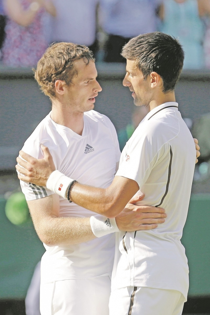 Endi Mari i Novak Đoković