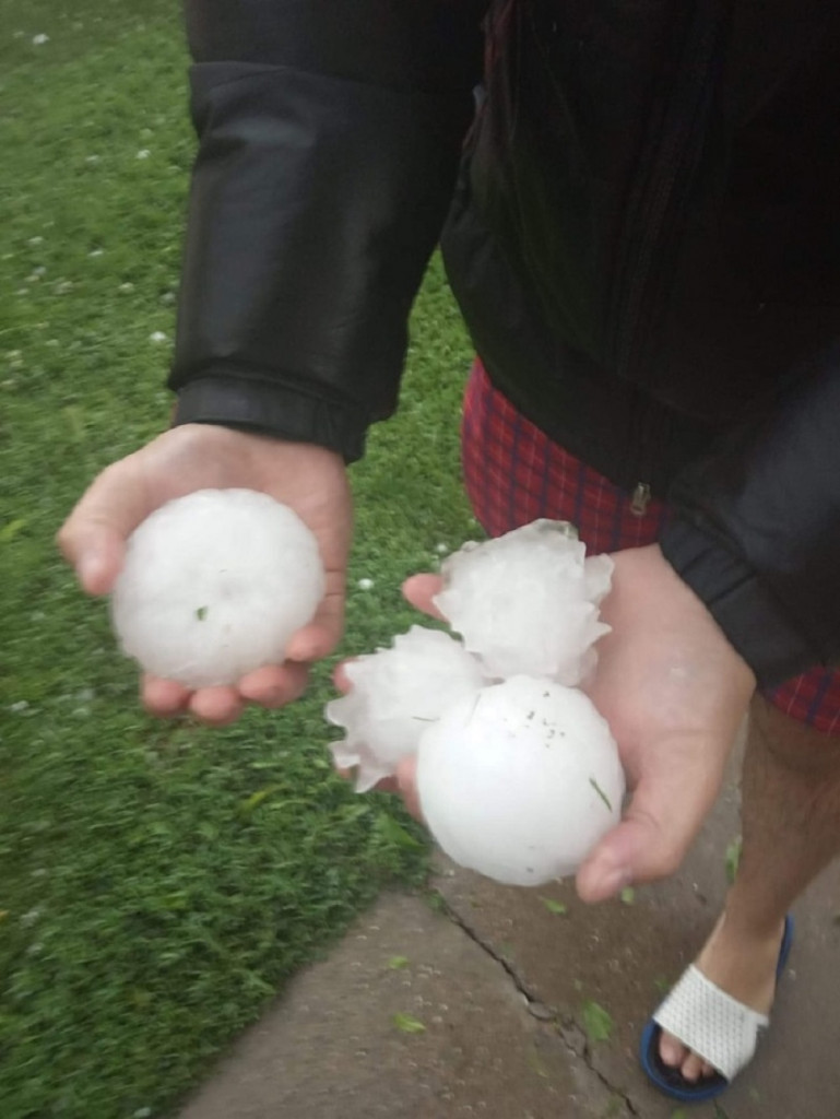 Grad, nevreme, južni Banat