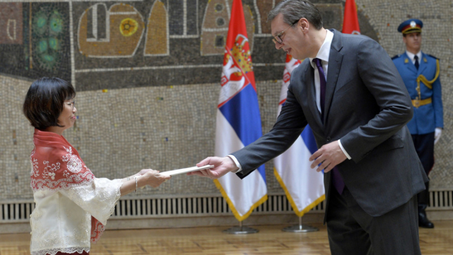 Aleksandar Vučić sa ambasadorima