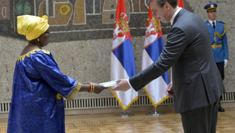 Aleksandar Vučić sa ambasadorima