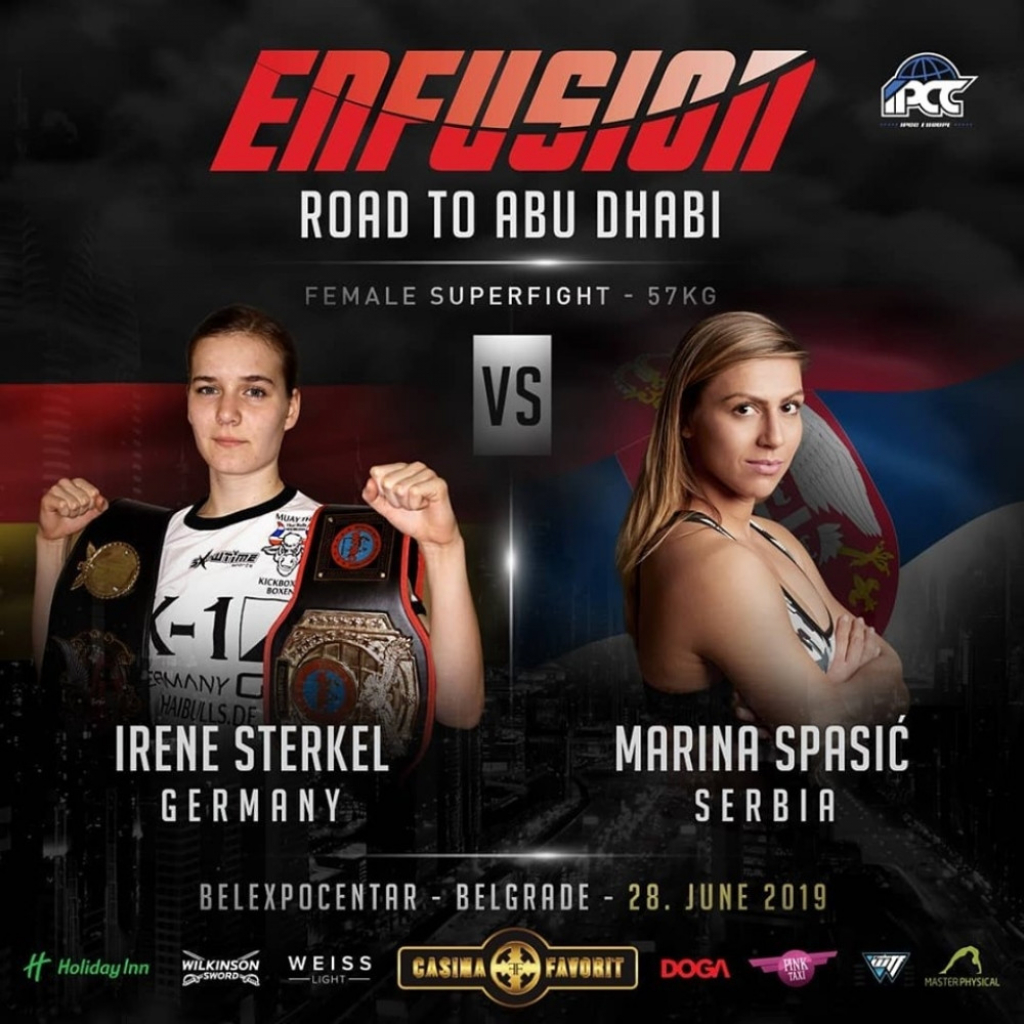Marina Spasić, meč
