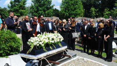 Sahrana Žarka Varajića na Novom Groblju