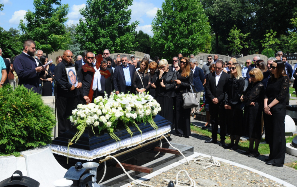 Sahrana Žarka Varajića na Novom Groblju