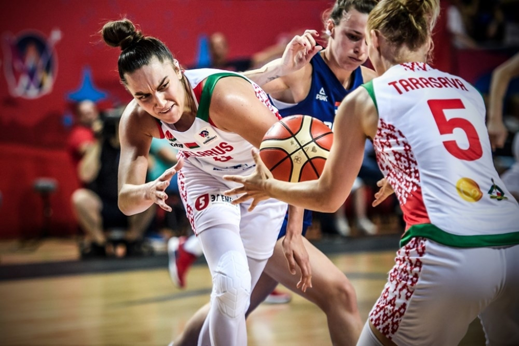 Ko&scaron;arka&scaron;ice Belorusije na meču sa Srbijom