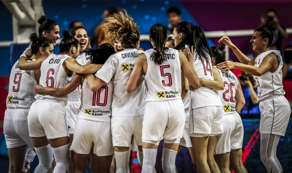 Slavlje srpskih košarkašica