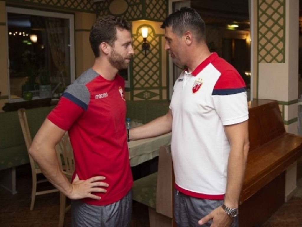 Kanjas sa trenerom Milojevićem