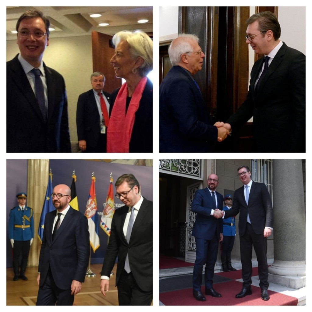 Aleksandar Vučić, vrh EU