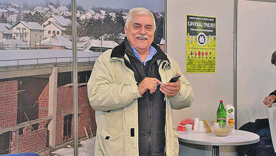 Milutin Petrović Bata, pčelar