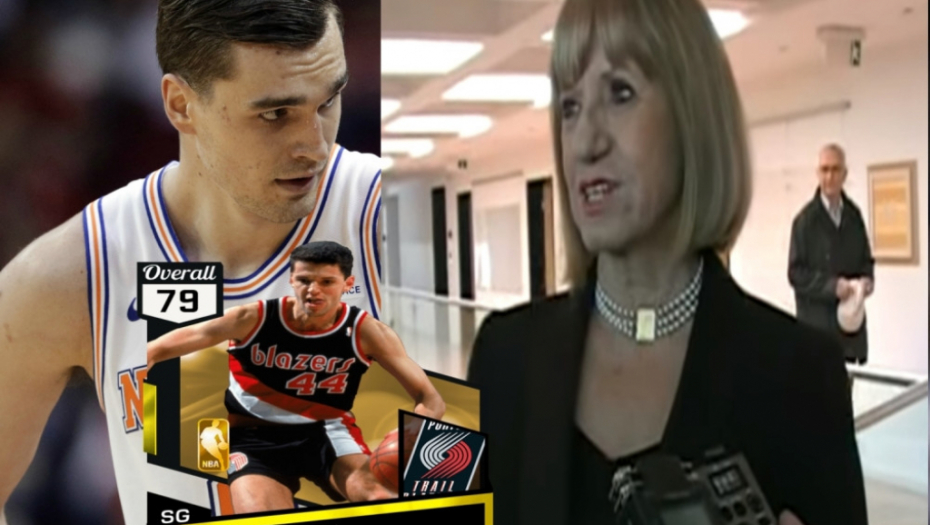 Mario Hezonja i Dražen Petrović