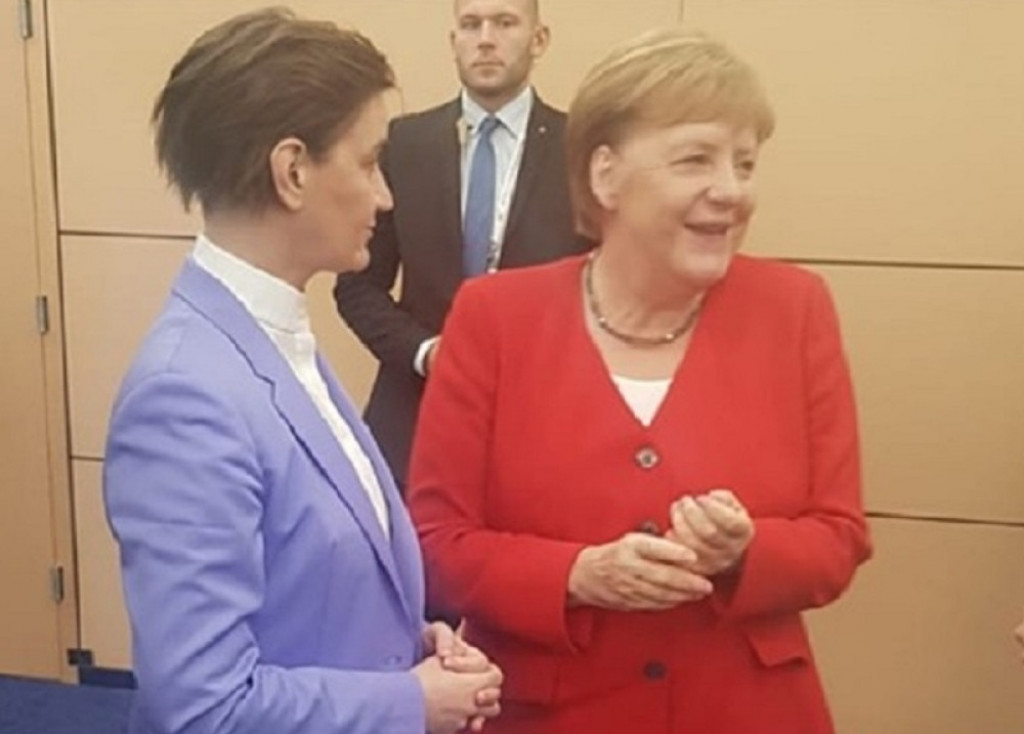 Ana Brnabić, Angela Merkel