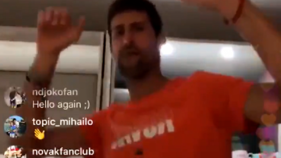 Novak Đoković đuska