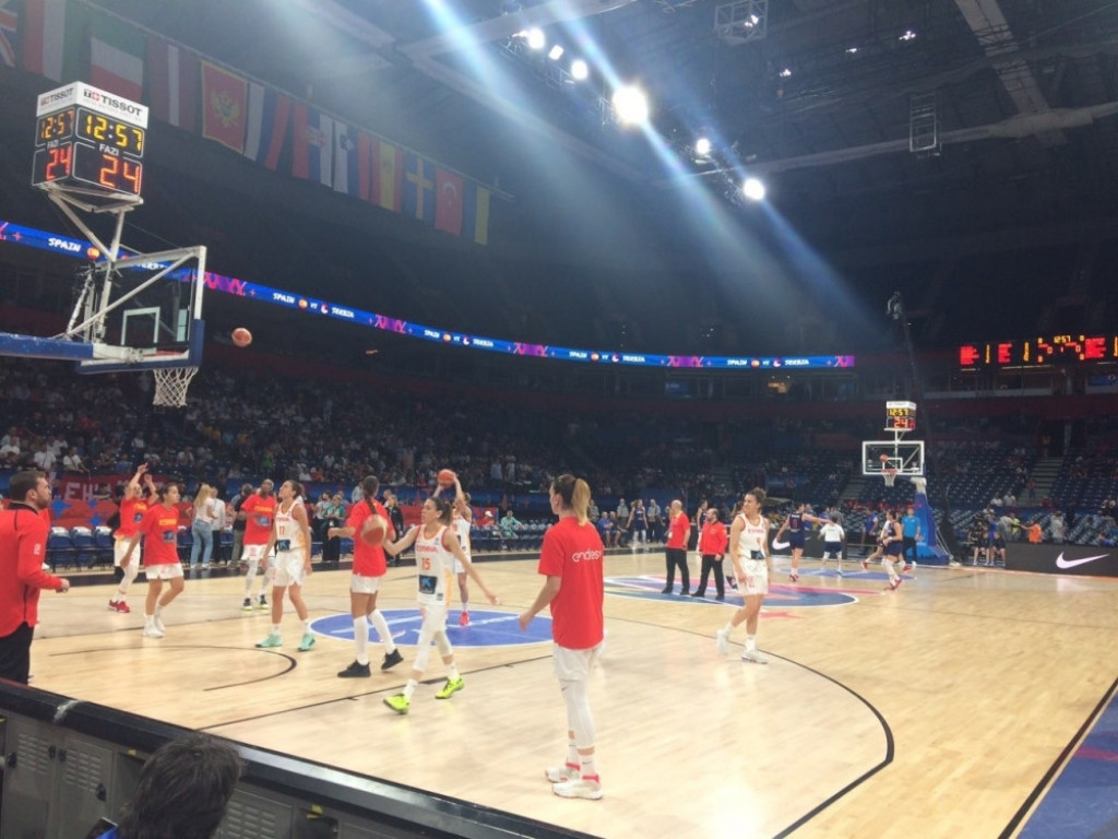 Srbija - Španija, Beogradska arena, košarkašice