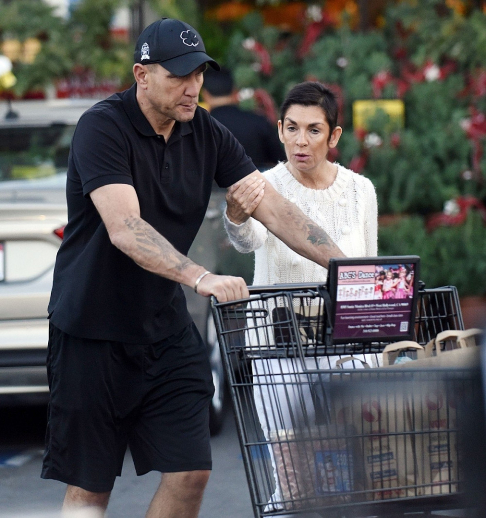 Vini Džouns sa suprugom