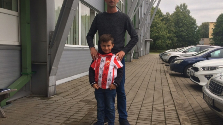 Poljaci Vukašin i sin Boris vole Zvezdu