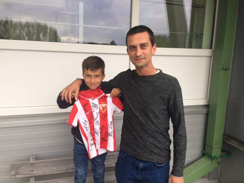 Poljaci Vukašin i sin Boris vole Zvezdu