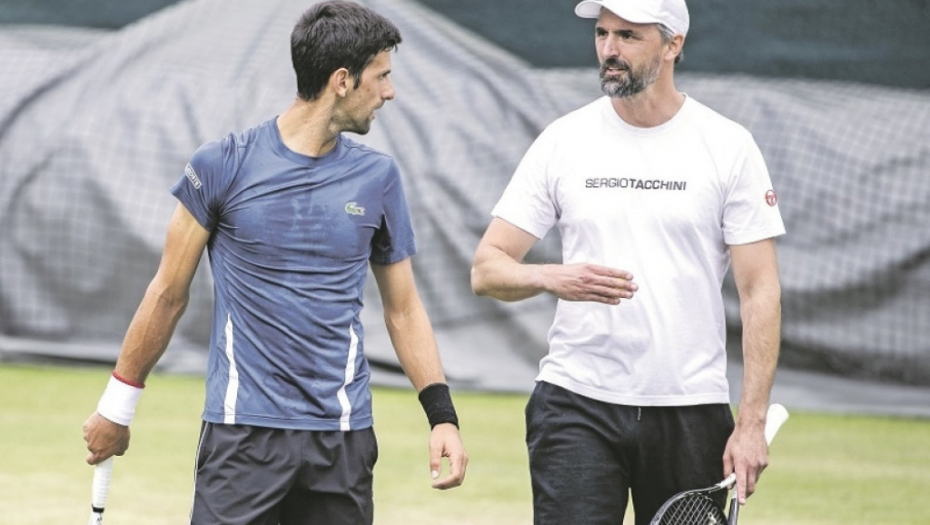 Novak Đoković i Goran Ivanišević