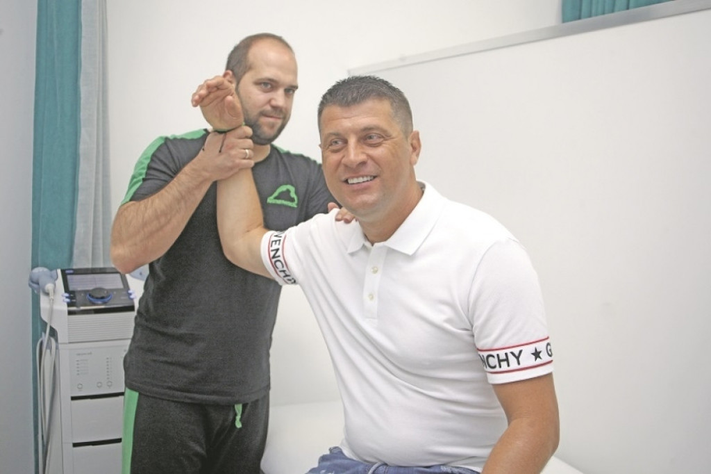 Vladan Milojević u prostorijama ordinacije