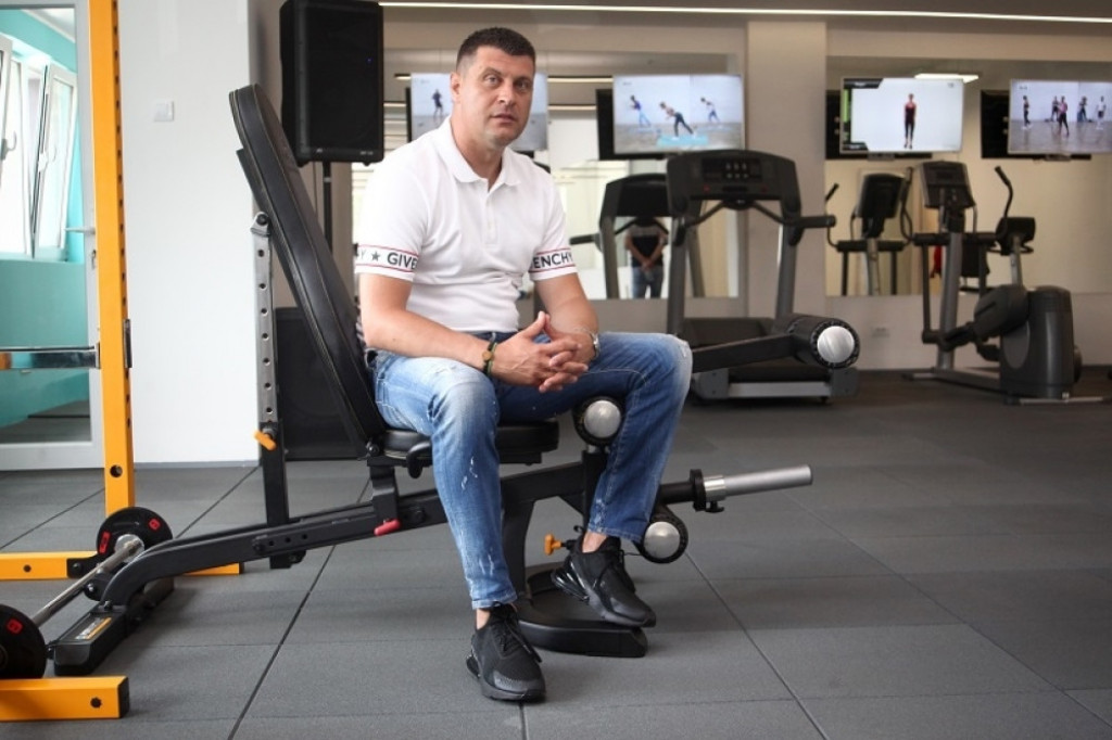 Vladan Milojević u prostorijama ordinacije