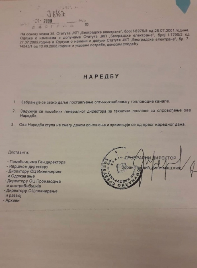 dokument, toplana, SBB, kablovi