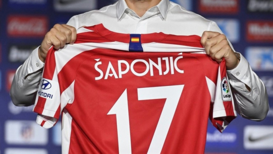 Ivan Šaponjić na promociji u Atletiku