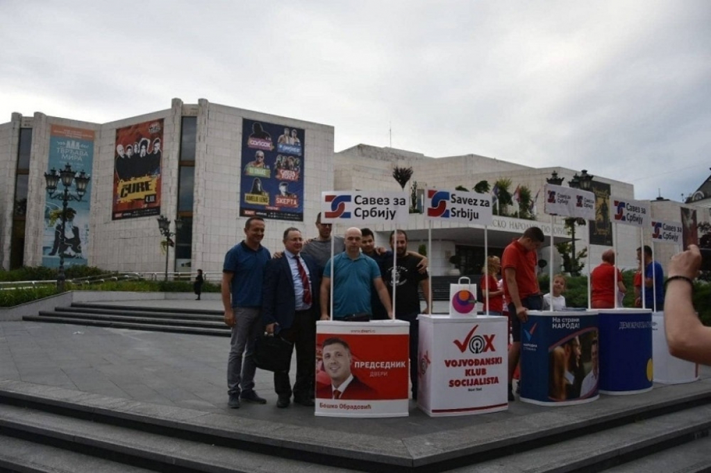 Đilasov protest u Novom Sadu