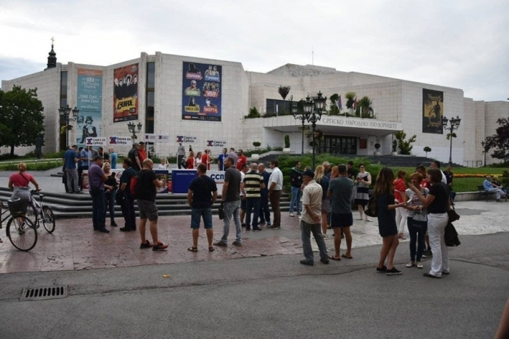 Đilasov protest u Novom Sadu