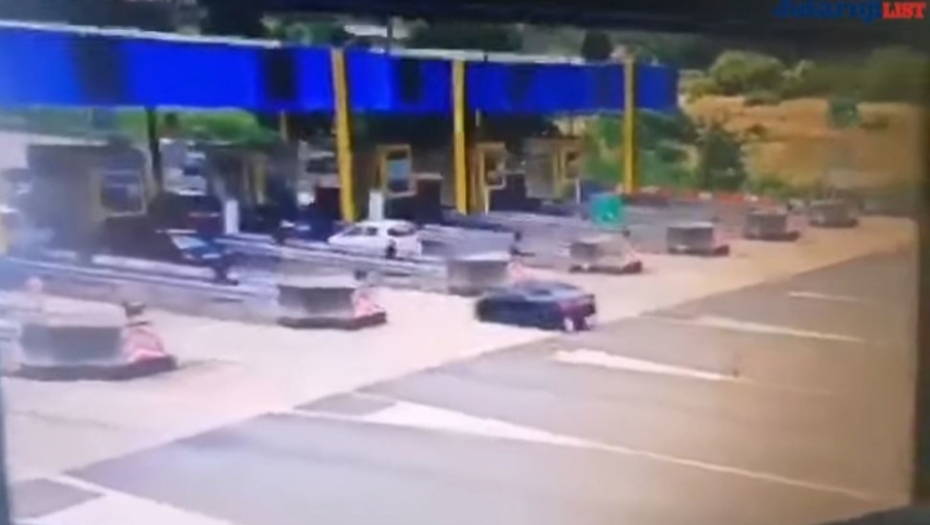 Saobraćajna nesreća na naplatnoj pumpi kod Zagreba