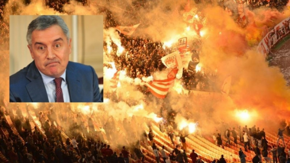 Milo Đukanović i "Delije"