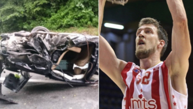 Ognjen Kuzmić, saobraćajna nesreća