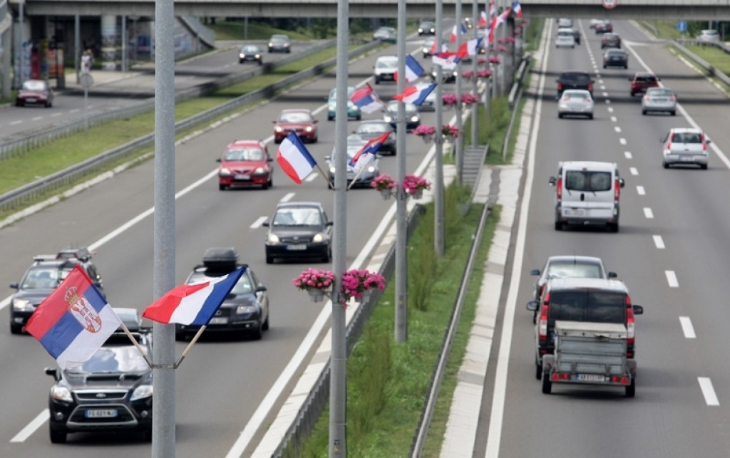 Beograd je spreman za doček Emanuela Makrona