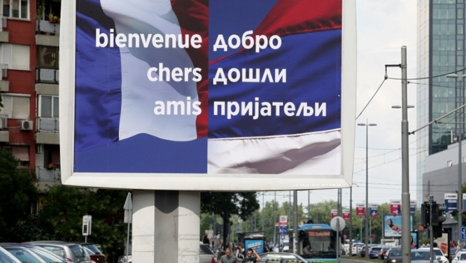 Beograd je spreman za doček Emanuela Makrona