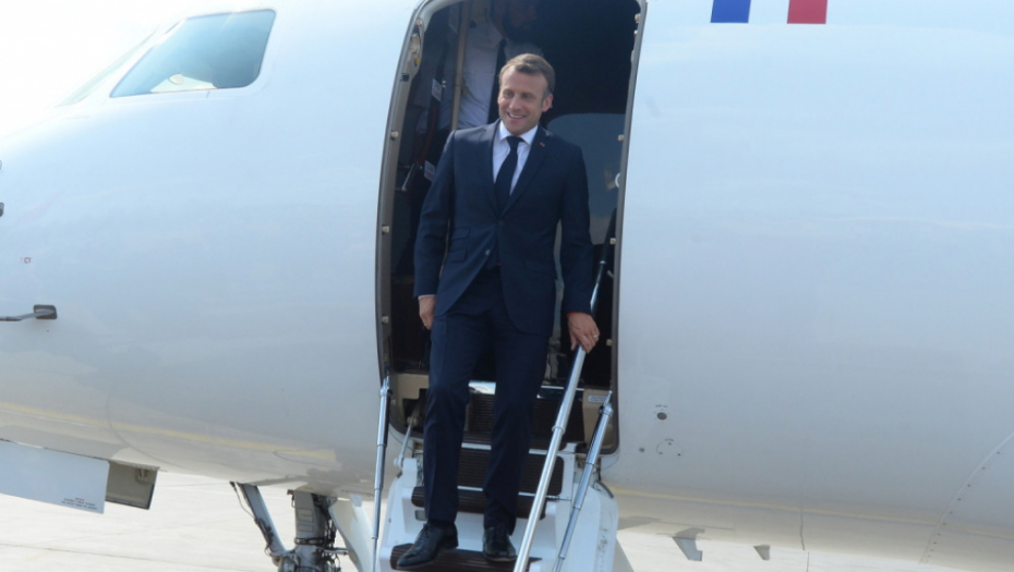 Aleksandar Vučić i Emanuel Makron
