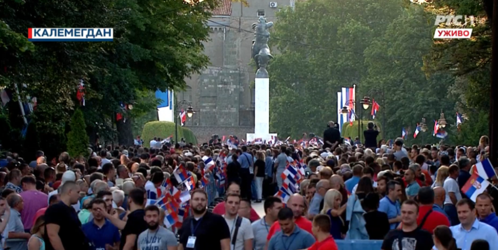 Aleksandar Vučić i Emanuel Makron