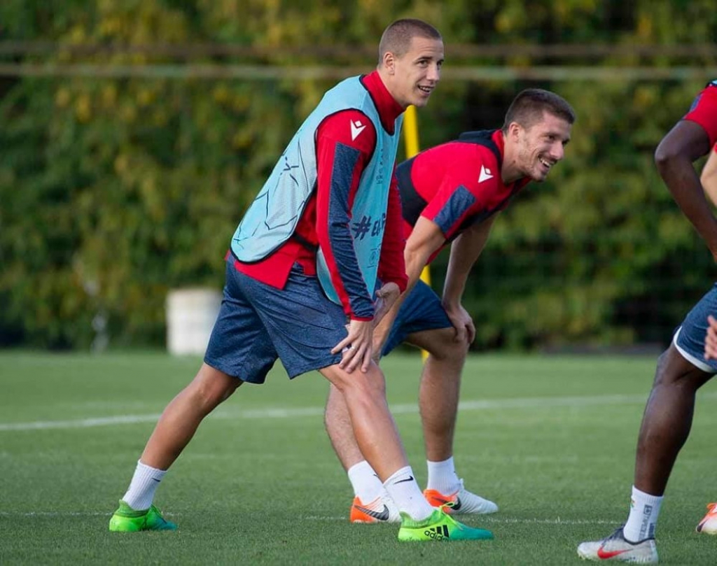 Zvezda trening pred Suduvu