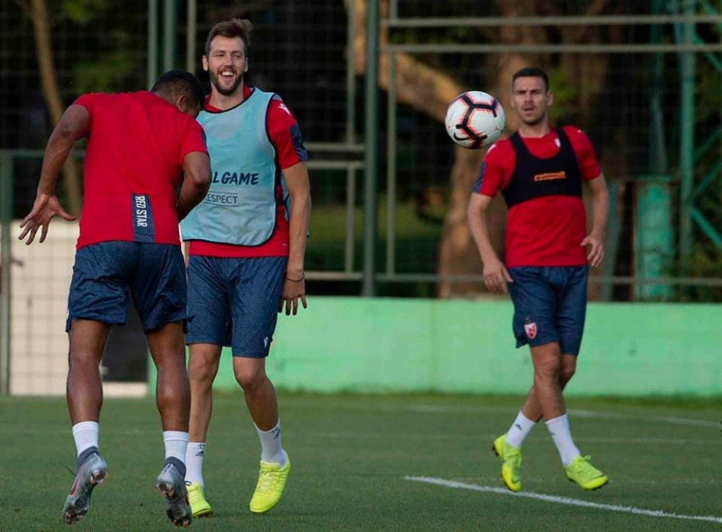 Zvezda trening pred Suduvu