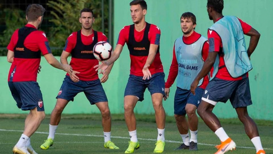 Zvezda trening pred Suduvu