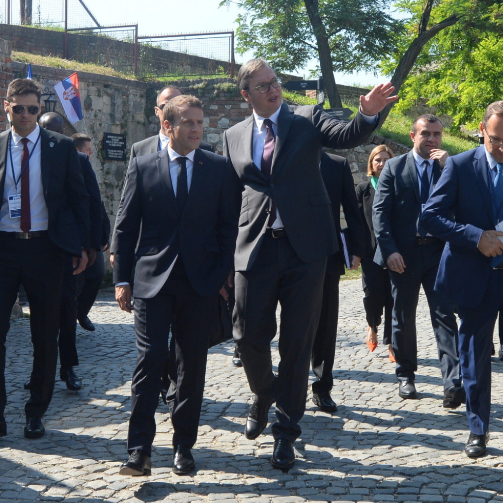Emanuel Makron, Aleksandar Vučić