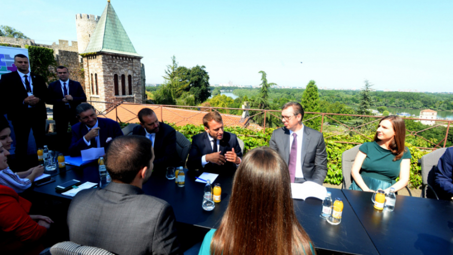 Emanuel Makron, Aleksandar Vučić