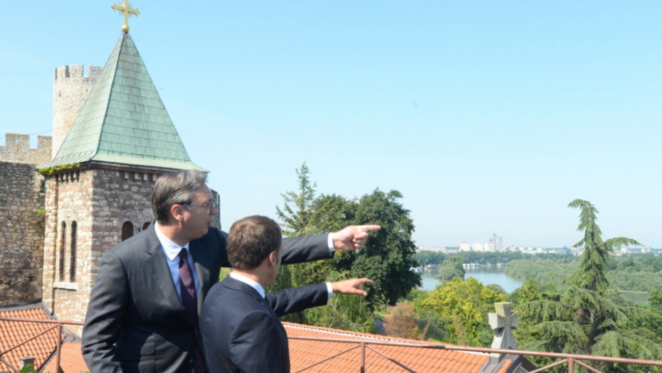 Emanuel Makron, Aleksandar Vučić