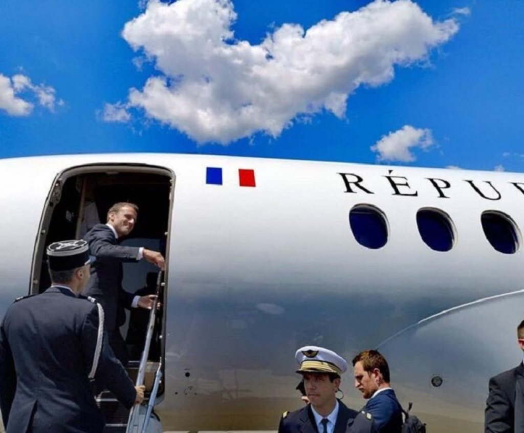 Aleksandar Vučić i Emanuel Makron