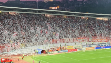 "Delije" su inspirisane na početku utakmice