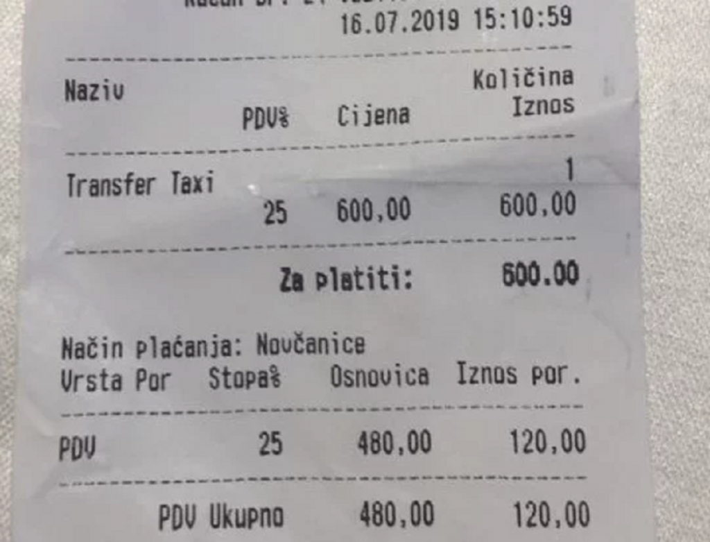 račun Darija Trojana