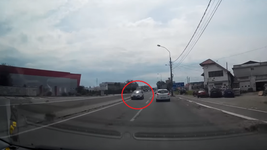 Vožnja u suprotnom smeru na Zrenjaninskom putu