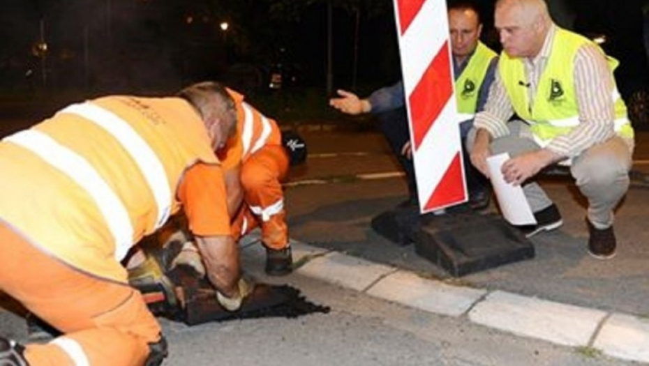 Goran Vesić, udarne rupe, sanacija