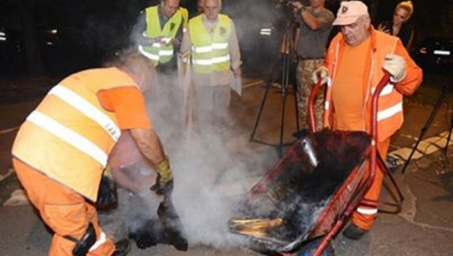 Goran Vesić, udarne rupe, sanacija